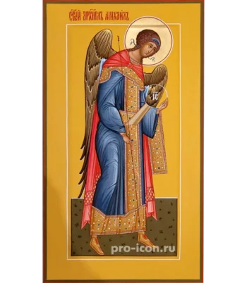 Палехская икона Архангел Михаил