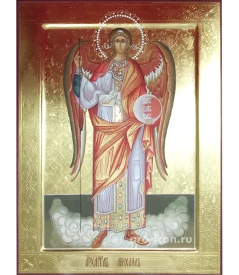 Палехская икона Архангела Михаила