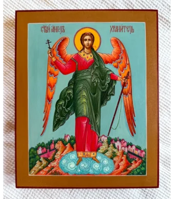 Ангел Хранитель икона палехская