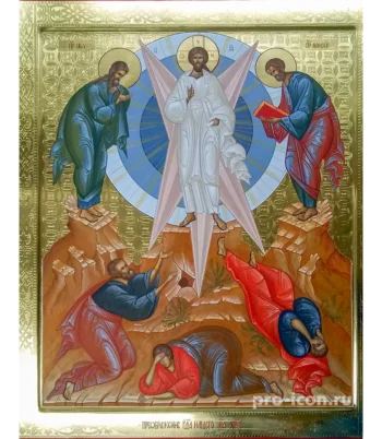 Палехская икона Преображение Господа