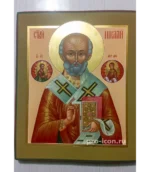 Палехская икона Николай Угодник