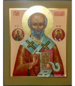 Палехская икона Николай Угодник